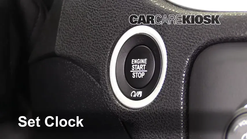 2017 Dodge Charger SRT 392 6.4L V8 Clock